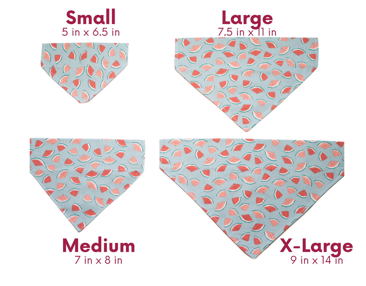 Watermelon Goodness Dog Bandana