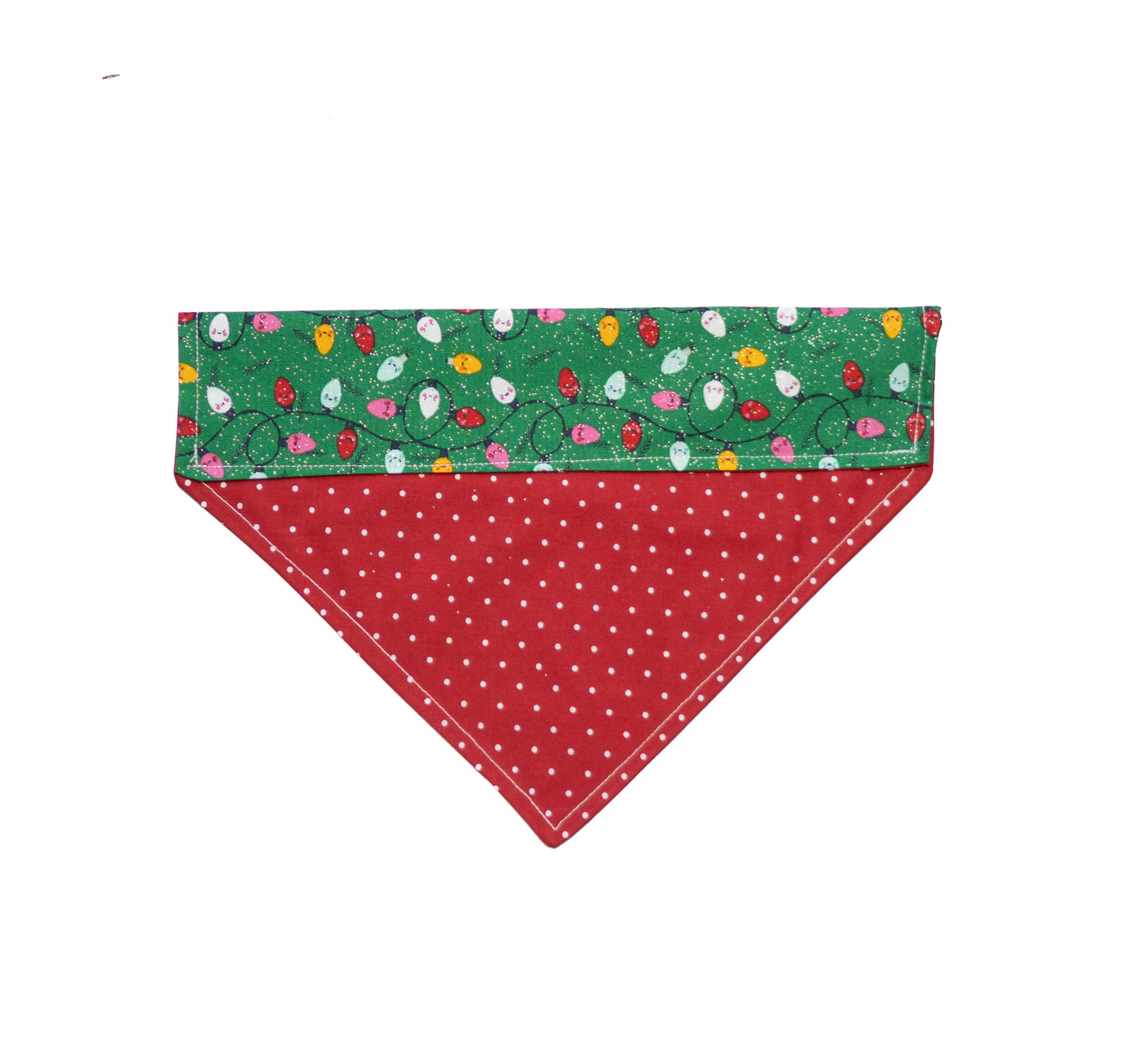 Festive Glow-Up Dog Bandana