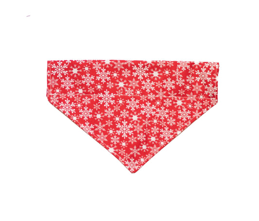 Snowflake Snuggles Dog Bandana