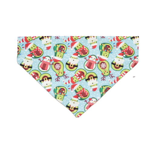 It's a Christmas Avocado! Dog Bandana