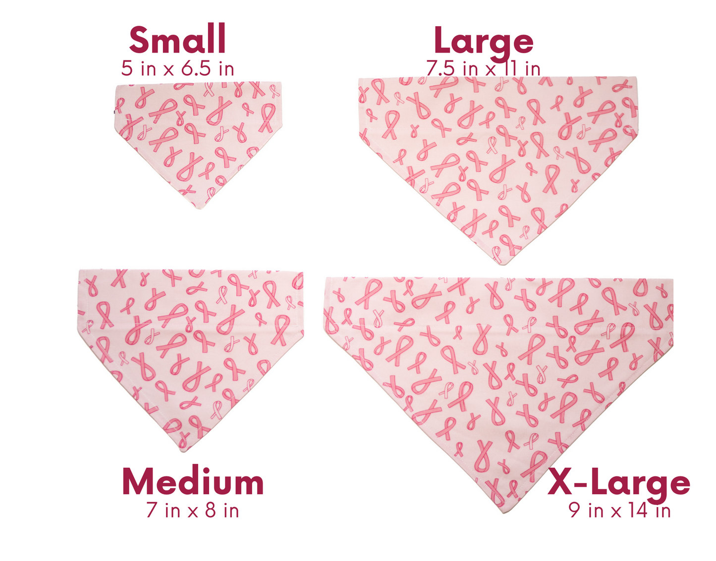 Strength in Pink Dog Bandana