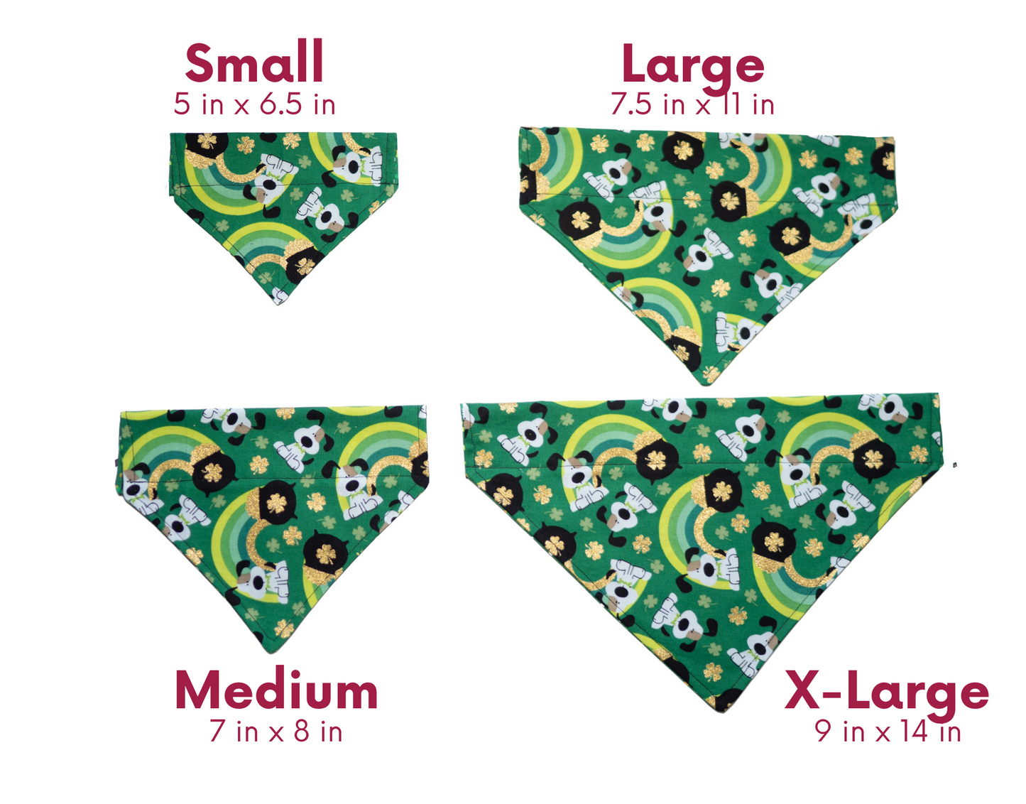 Shenanigans & Shamrocks Dog Bandana