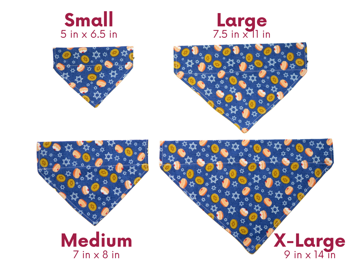 Star of Paws Dog Bandana