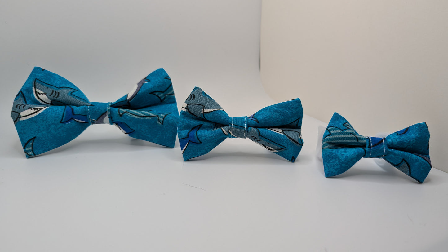 Shark Bite Bow Tie